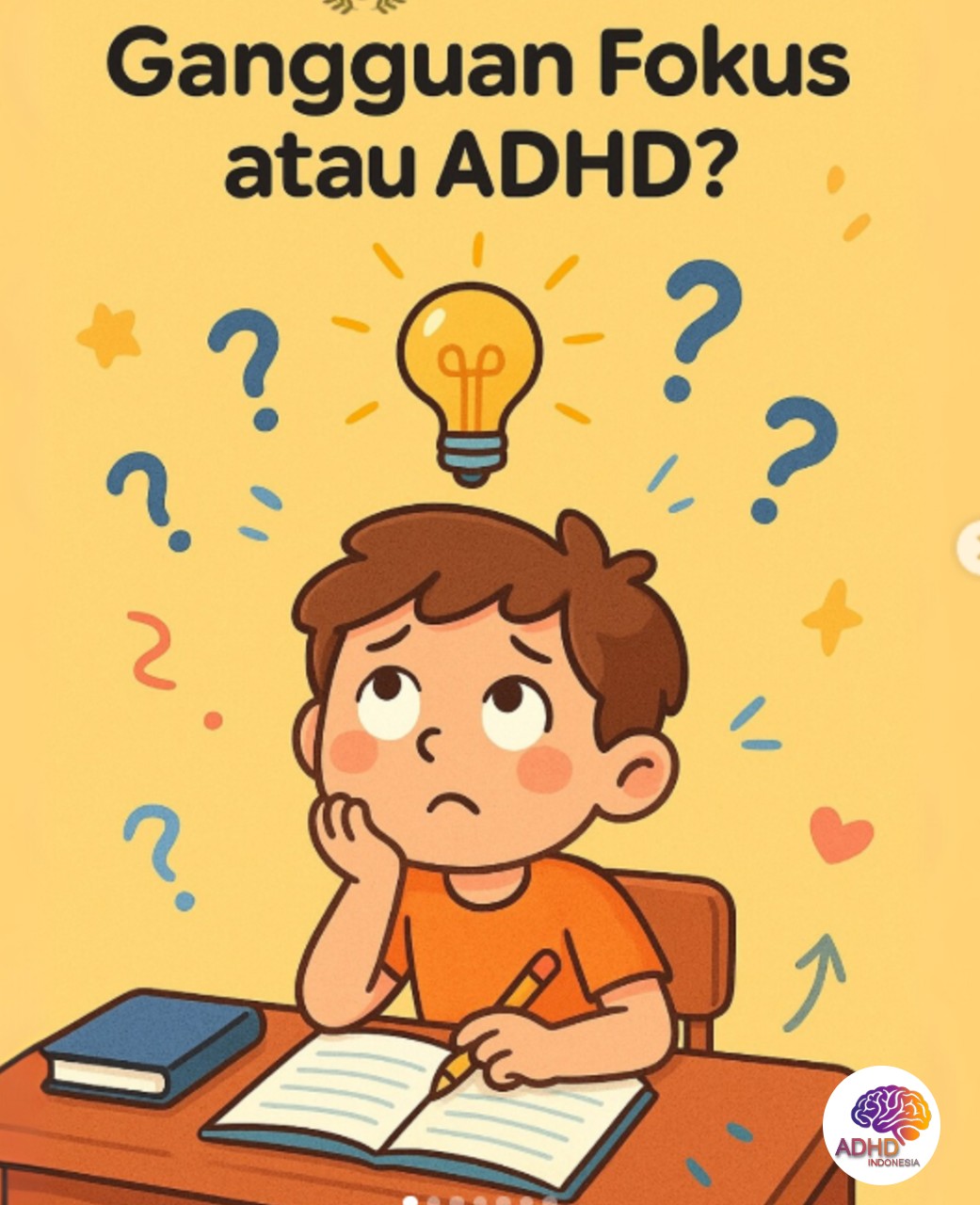 ADHD dan Kesulitan Fokus Anak: Edukasi untuk Keluarga di Provinsi Daerah Istimewa Yogyakarta