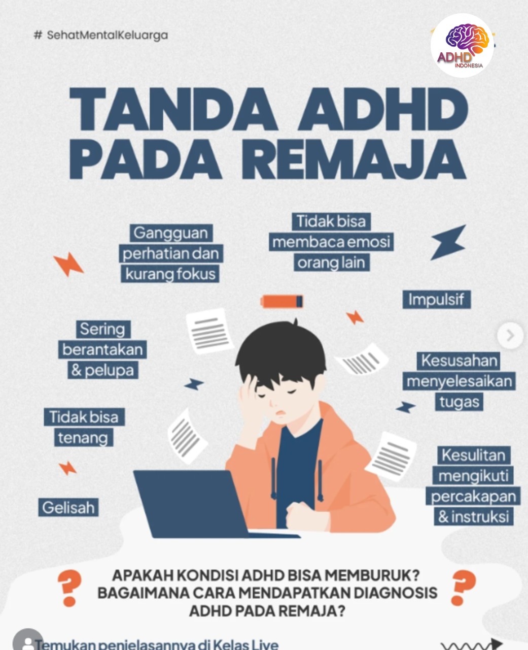 Screening ADHD Non-Diagnostik: Edukasi Awal bagi Orang Tua di Provinsi Daerah Istimewa Yogyakarta